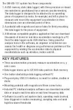 Preview for 4 page of Omega OM-VIB-101 User Manual