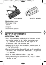 Preview for 6 page of Omega OM-VIB-101 User Manual