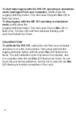 Preview for 13 page of Omega OM-VIB-101 User Manual