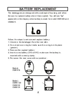 Preview for 9 page of Omega OM8800D User Manual