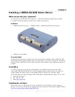 Preview for 8 page of Omega OMB-DAQ-2408 Series User Manual