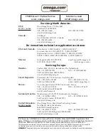 Предварительный просмотр 2 страницы Omega OMG-USB-SER-4 User Manual