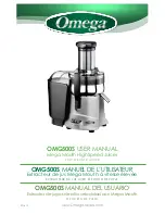 Предварительный просмотр 1 страницы Omega OMG500S User Manual