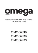 Omega OMOG25B Instruction Manual preview