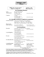 Preview for 2 page of Omega OMP-MODL User Manual