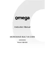 Предварительный просмотр 1 страницы Omega OMW25B Instruction Manual