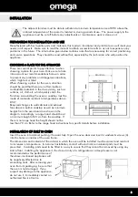 Предварительный просмотр 7 страницы Omega OO60B Installation, Operation & Maintenance Instructions Manual