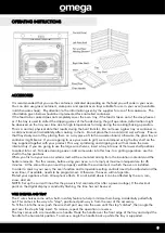 Preview for 9 page of Omega OO60B Installation, Operation & Maintenance Instructions Manual