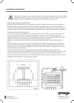 Предварительный просмотр 7 страницы Omega OO640X Instruction Manual