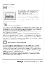 Preview for 12 page of Omega OO650X Operating And Installation Instructions