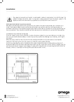 Preview for 7 page of Omega OO654X Instruction Manual