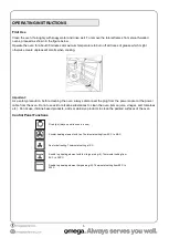 Preview for 8 page of Omega OO65SXR Instruction Manual
