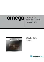 Omega OO674XA Installation And Operating Instructions Manual preview