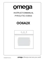 Preview for 1 page of Omega OO6A2X Instruction Manual