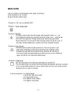 Preview for 11 page of Omega OO845WR Instructions For The Use, Care And Installation