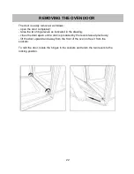 Preview for 22 page of Omega OO845WR Instructions For The Use, Care And Installation