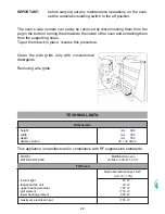 Preview for 22 page of Omega OO884XA Installation And Operating Instructions Manual