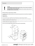 Preview for 9 page of Omega OO885XR Operating And Installation Instructions