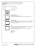 Preview for 12 page of Omega OO885XR Operating And Installation Instructions