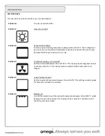 Preview for 13 page of Omega OO885XR Operating And Installation Instructions