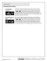 Preview for 17 page of Omega OO885XR Operating And Installation Instructions