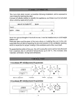 Предварительный просмотр 4 страницы Omega OO887XA Installation And Operating Instructions Manual