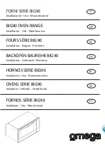 Preview for 2 page of Omega OO971XA Installation And Operating Instructions Manual