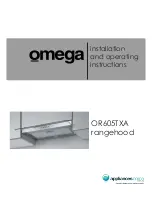 Preview for 1 page of Omega OR605TXA Installation And Operating Instructions Manual