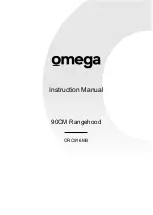 Предварительный просмотр 1 страницы Omega ORC916MB Instruction Manual