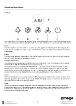 Предварительный просмотр 9 страницы Omega ORC916MB Instruction Manual