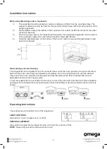 Preview for 6 page of Omega ORT6WBA Instruction Manual