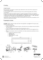 Предварительный просмотр 7 страницы Omega ORT9WXL Instruction Manual