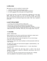 Preview for 6 page of Omega ORU50PX Instructions For The Use And Care And Installation