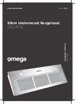 Omega ORU90XL Quick Start Manual preview