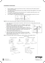 Preview for 6 page of Omega ORW6XL Instruction Manual