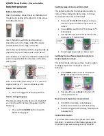 Preview for 1 page of Omega OS-820D Quick Start Manual