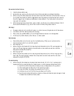 Preview for 5 page of Omega OS-820D Quick Start Manual