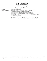 Предварительный просмотр 2 страницы Omega OS-MINI SERIES User Manual