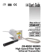 Omega OS4000 Series User Manual preview