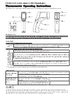 Preview for 2 page of Omega OS423-LS User Manual