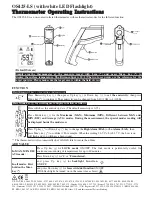 Preview for 2 page of Omega OS425-LS User Manual