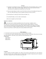 Preview for 3 page of Omega OS450X Instructions For The Use And Care And Installation