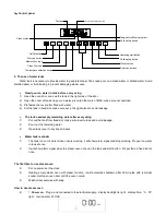 Preview for 5 page of Omega OS450X Instructions For The Use And Care And Installation