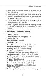 Предварительный просмотр 5 страницы Omega OS542 User Manual