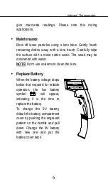 Preview for 8 page of Omega OS542 User Manual