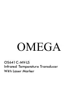 Omega OS641C-MV-LS Product Manual preview