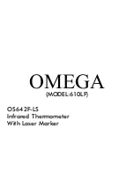 Omega OS642F-LS Owner'S Manual предпросмотр