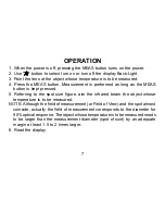 Предварительный просмотр 9 страницы Omega OS642F User Manual
