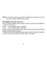Предварительный просмотр 12 страницы Omega OS643-LS Owner'S Manual