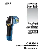 Omega OS758-LS User Manual предпросмотр